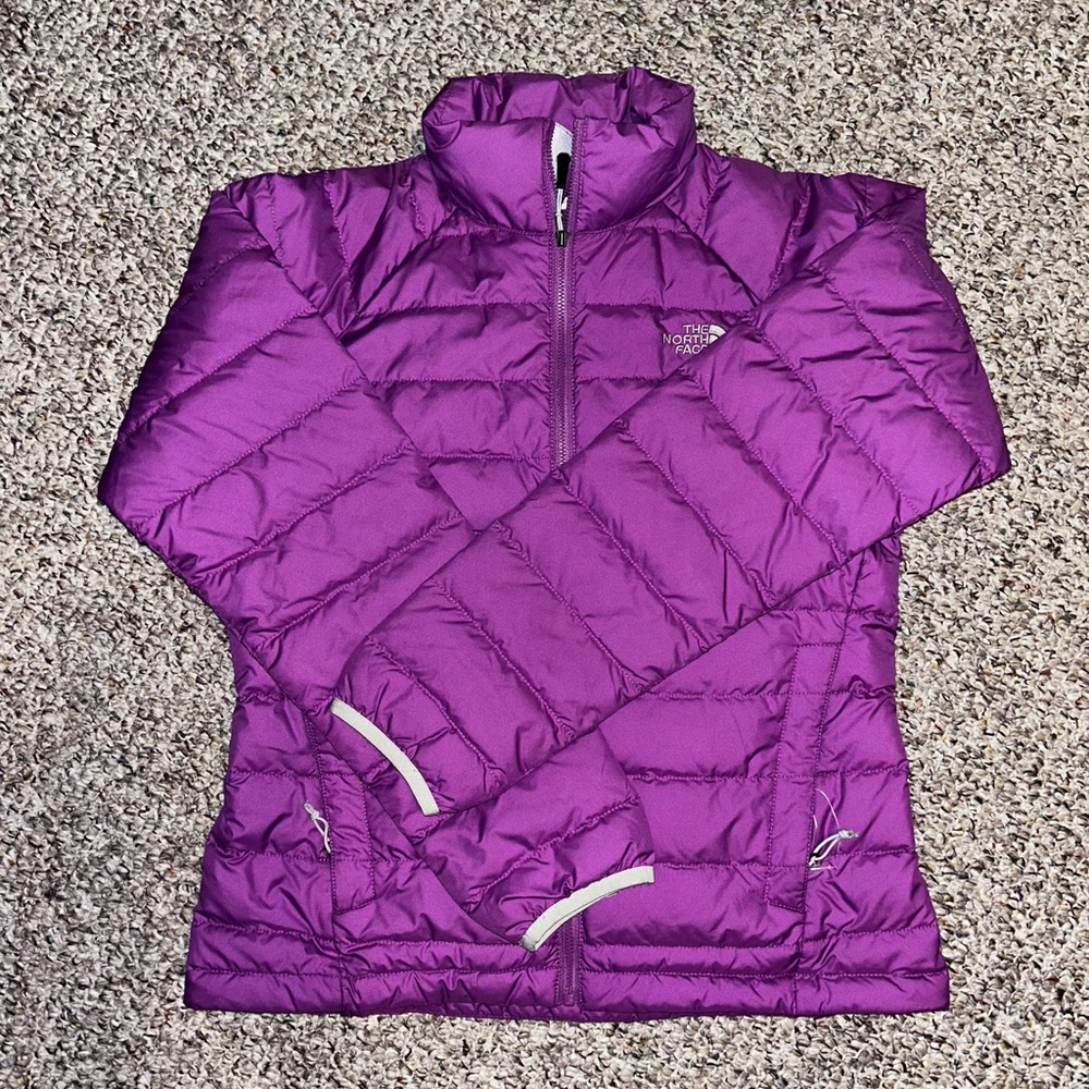 The North Face Vibrant Purple Quilted Jacket